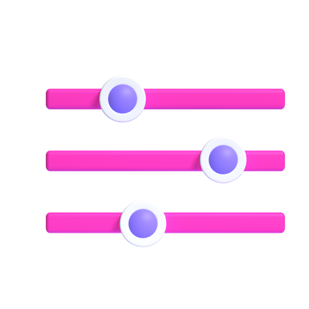 Equalizer  3D Icon