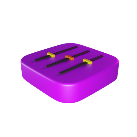 Equalizer 3D Icon
