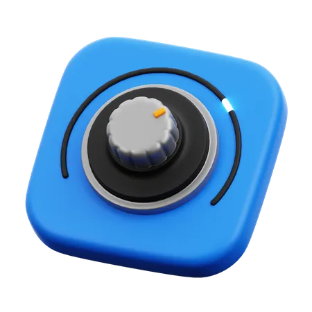 Equalizer Knob  3D Icon