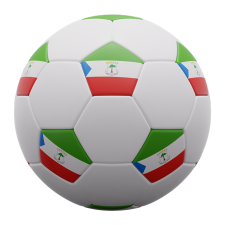 Equatorial Guinea Ball  3D Icon