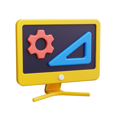 Équerre  3D Icon