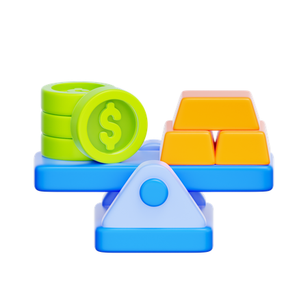 Equilibrio de cartera  3D Icon