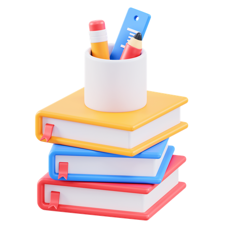 Equipamento de estudo  3D Icon