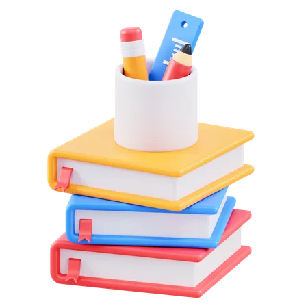 Equipamento de estudo  3D Icon