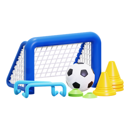 Equipamento de futebol  3D Icon