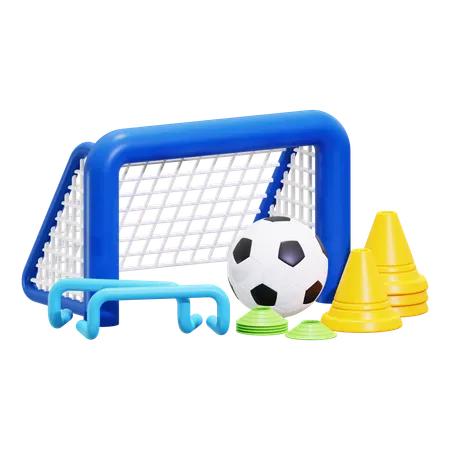 Equipamento de futebol  3D Icon