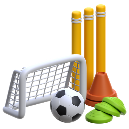 Equipamento de futebol  3D Icon