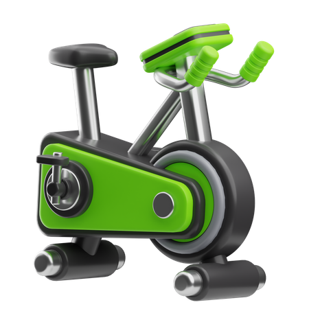 Equipamento de ginástica bicicleta ergométrica  3D Icon