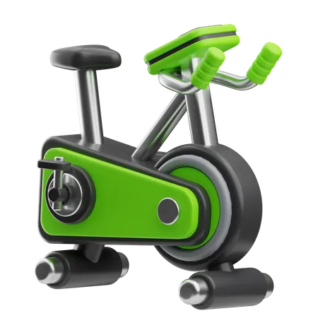 Equipamento de ginástica bicicleta ergométrica  3D Icon