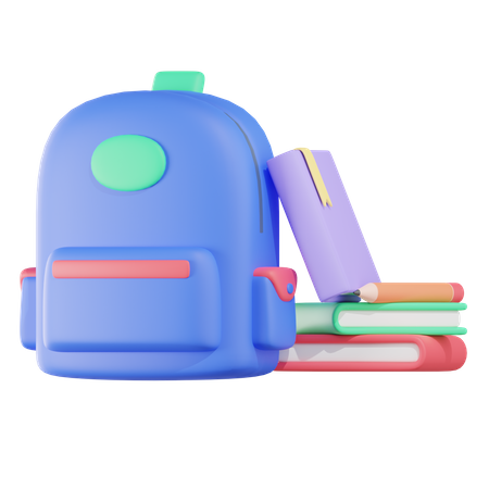 Equipamento escolar  3D Icon