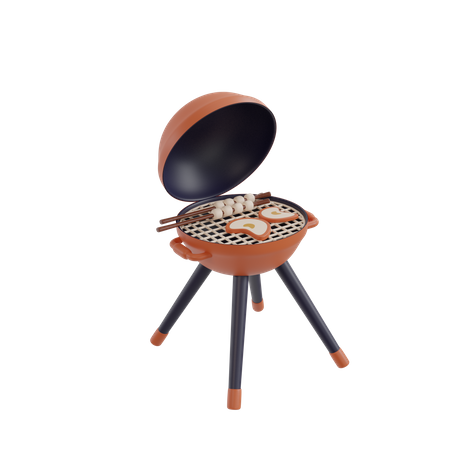 Equipamento para grelhar  3D Icon