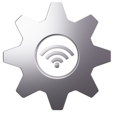 Equipamento WiFi  3D Icon