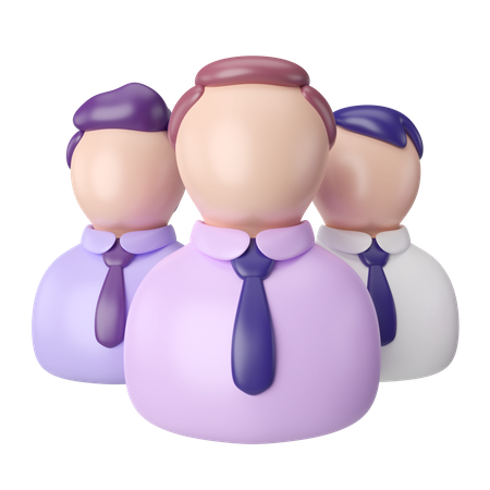 Équipe  3D Icon