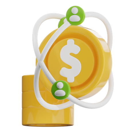 Équipe financière  3D Icon