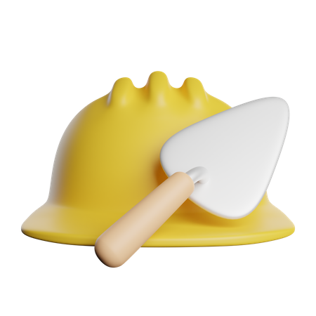 Construction d'équipement  3D Icon