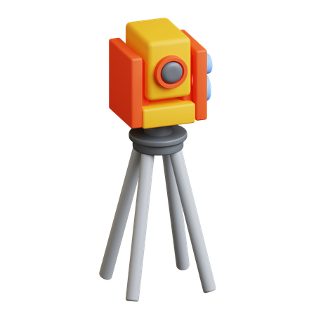 Équipement d'arpentage  3D Icon