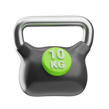 Kettlebell d'équipement de gymnastique  3D Icon