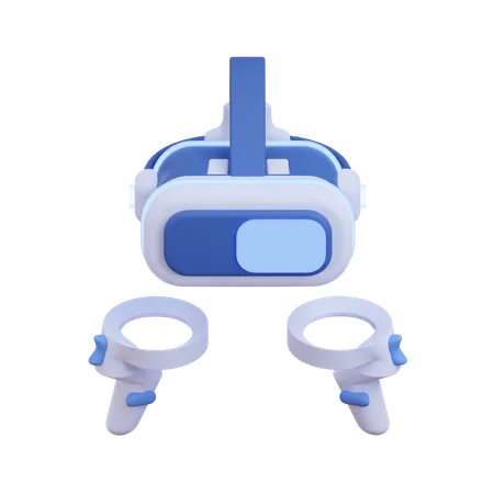 Équipement de jeu vr  3D Icon