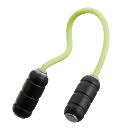 Équipement d'exercice à la corde à sauter  3D Icon