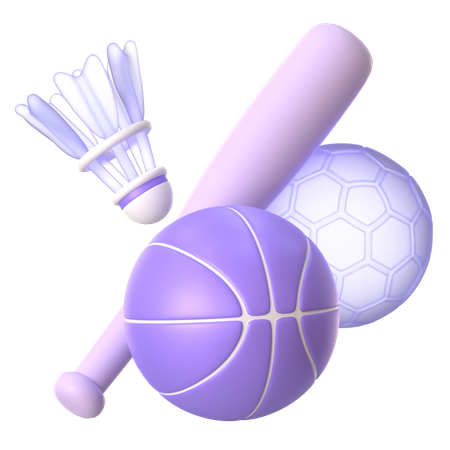 Équipements de sport  3D Icon