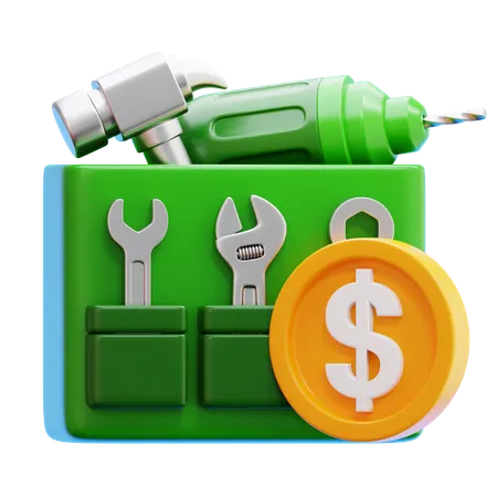 Equipment Rental 3D Icon