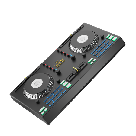 Equipo de dj  3D Icon