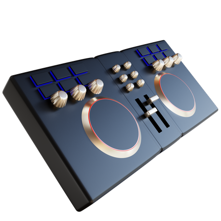 Equipo de dj  3D Icon
