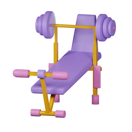 Equipo de gimnasio  3D Icon