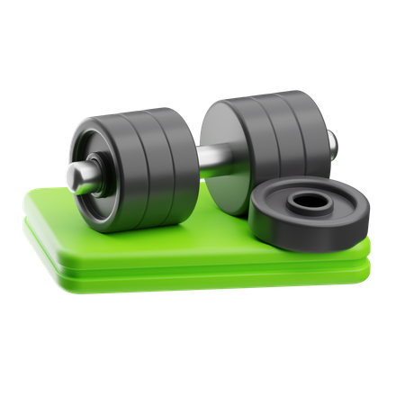 Peso del gimnasio  3D Icon