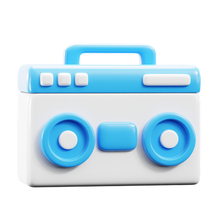 Equipo de música  Ícono 3D