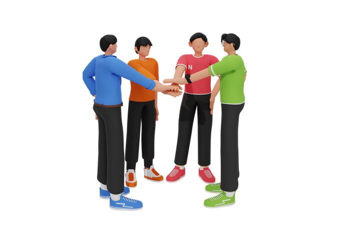 Equipo de negocios exitoso  3D Icon
