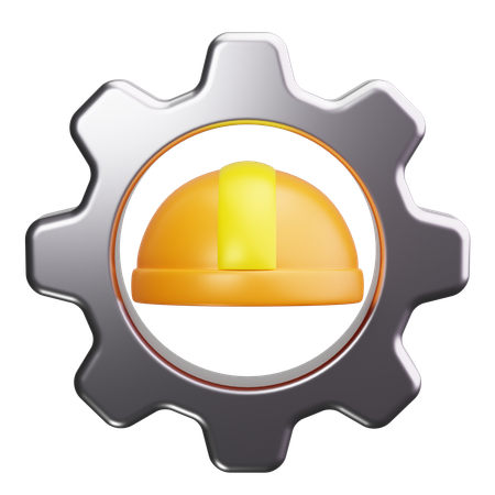 Equipo de seguridad  3D Icon