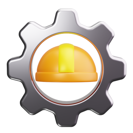 Equipo de seguridad  3D Icon
