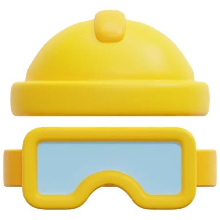 Equipo de seguridad  3D Icon