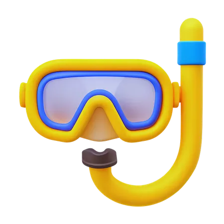 Equipo de buceo  3D Icon