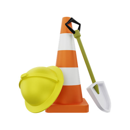 Equipos de construcción  3D Icon