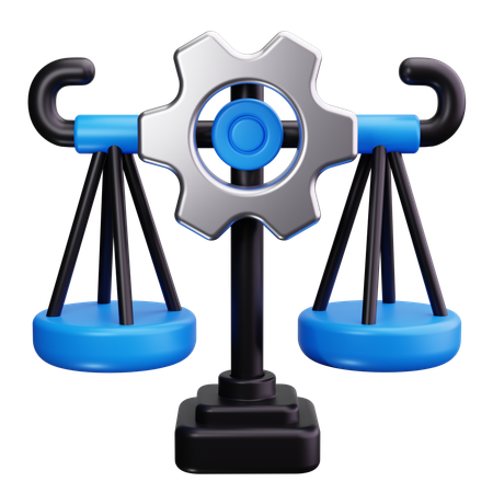 Justice  3D Icon