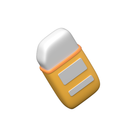 지우개  3D Icon