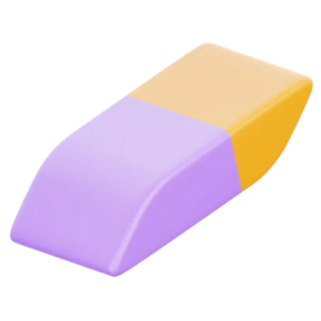 消しゴム  3D Icon