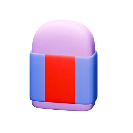 消しゴム  3D Icon