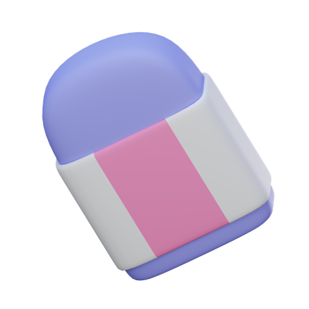 Eraser  3D Icon