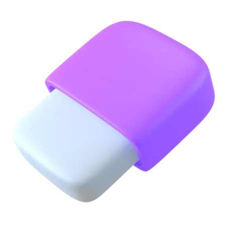 Eraser  3D Icon