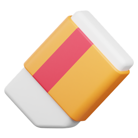 Eraser  3D Icon