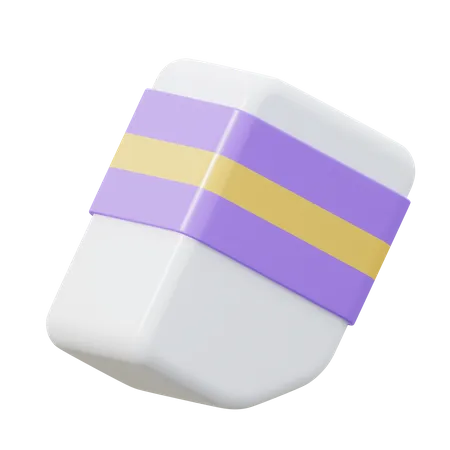 Eraser  3D Icon