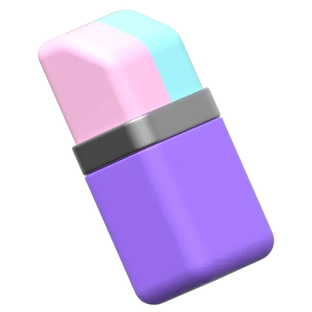 Eraser  3D Icon