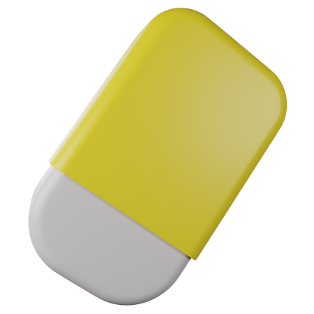 Eraser  3D Icon