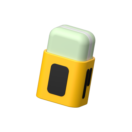 Eraser  3D Icon