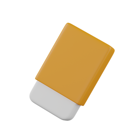 Eraser  3D Icon