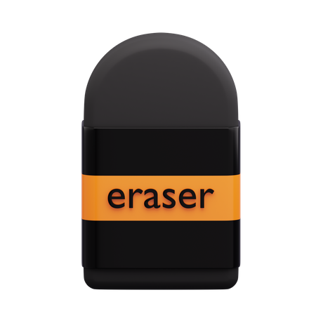 Eraser  3D Icon