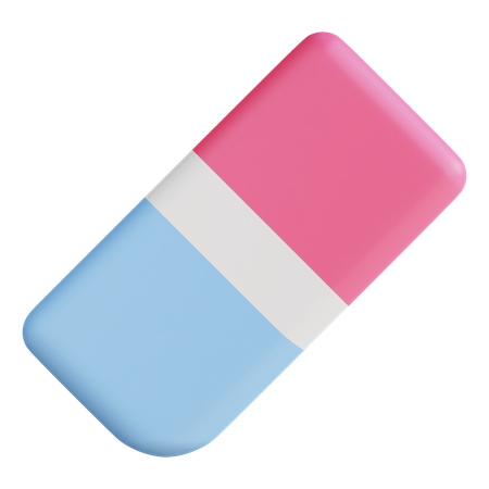 Eraser  3D Icon